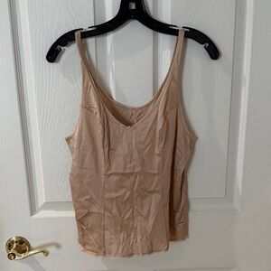 VINTAGE Vassarette Light Beige Camisole Top medium